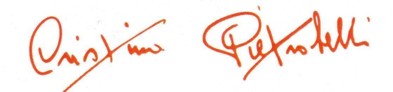 firma cristina